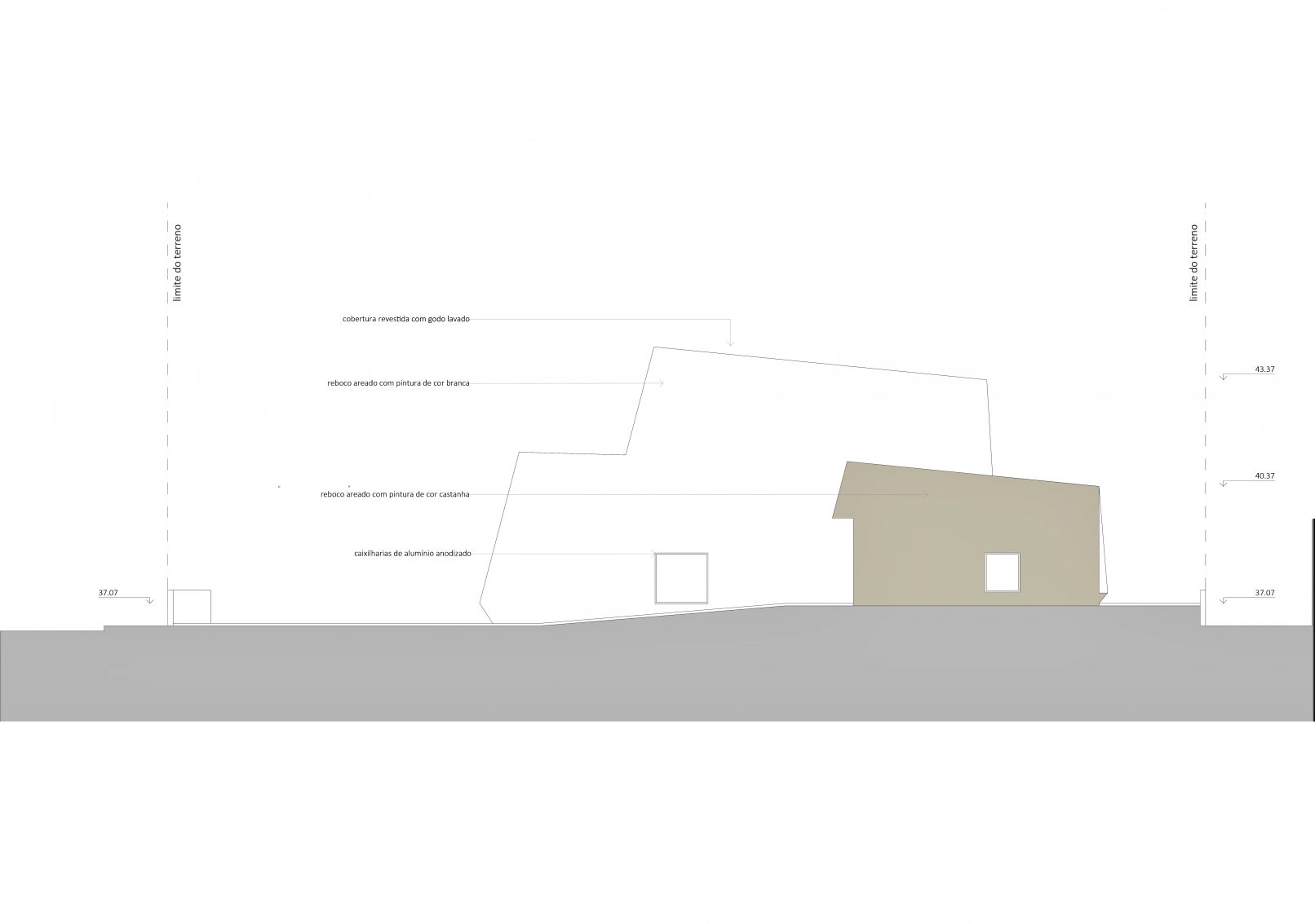 Casa em Loulé com Arquitectura do atelier Oval