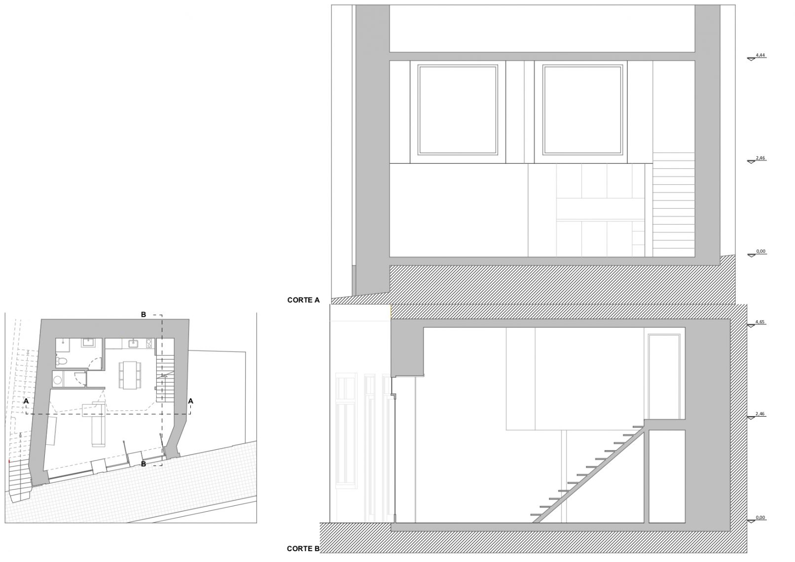 Loft de Gaia com Arquitectura do atelier Oval