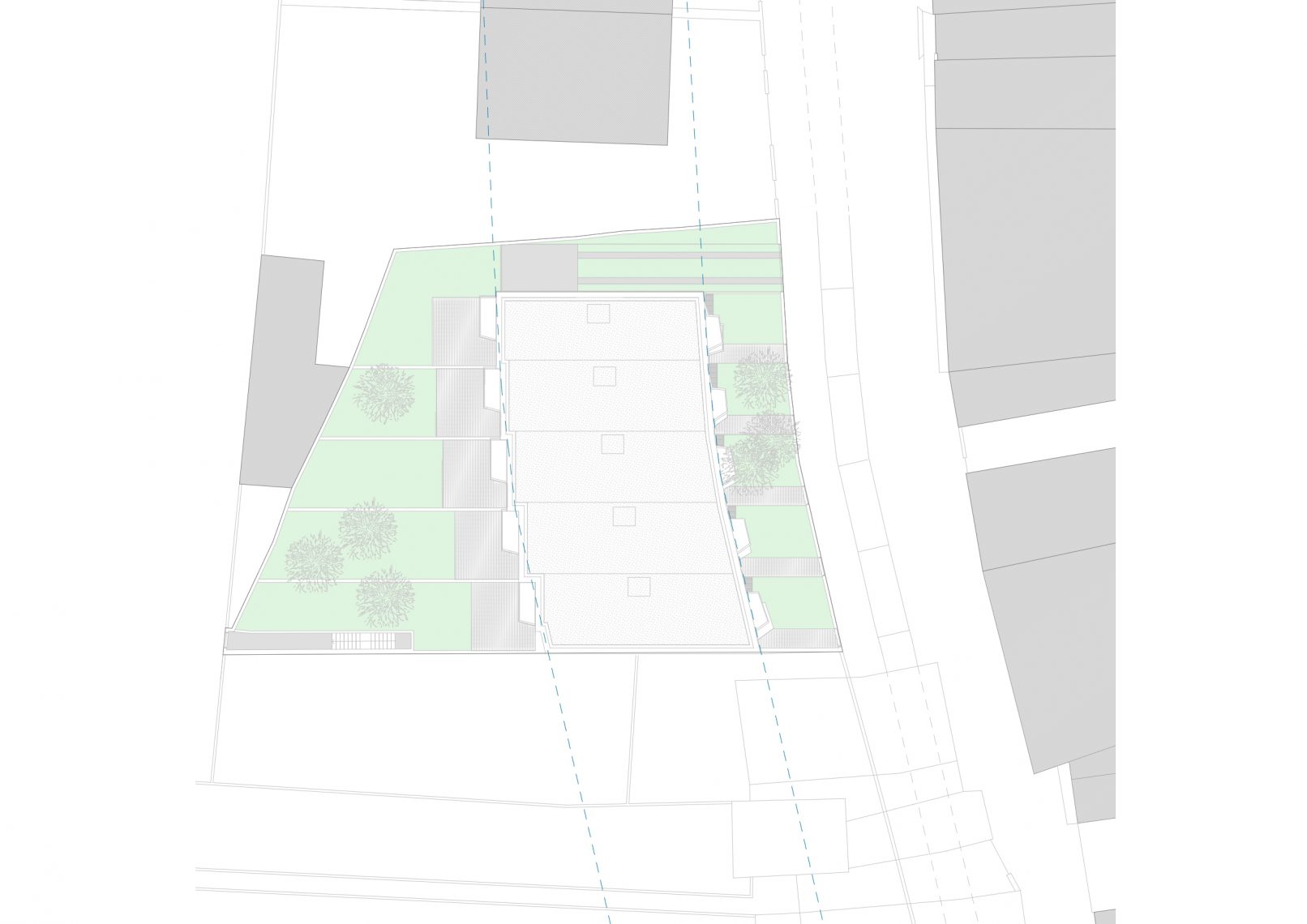 Conjunto Residencial de Campinas com Arquitectura do atelier Oval